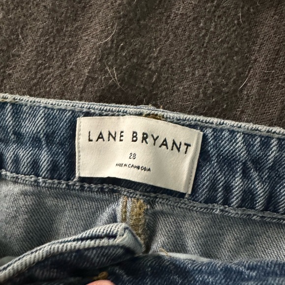 Lane Bryant Light Denim Mini Skirt - Picture 5 of 6